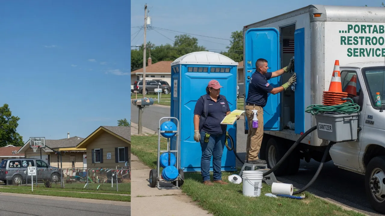 Portable Toilet Rental in Farmerville, LA near me